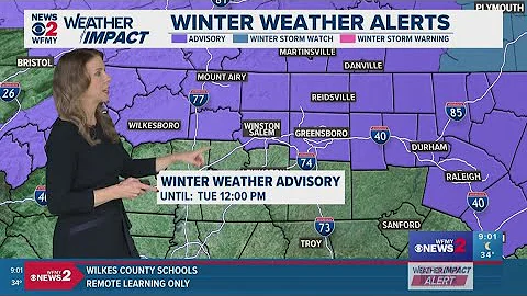 Weather Impact Alert Update (9 PM, Dec. 7, 2025)