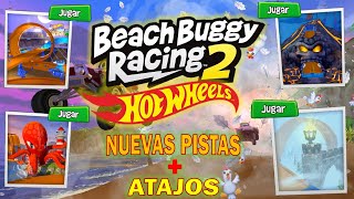 🎌 ATAJOS EN LAS NUEVAS PISTAS DE HOT WHEELS 🎌 | 🚘 BEACH BUGGY RACING 2 🚖 | ACTUALIZACIÓN HOT WHEELS screenshot 2