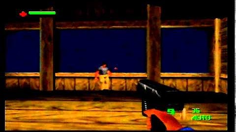 007 The World Is Not Enough N64 Level 9 City of Walkways 1