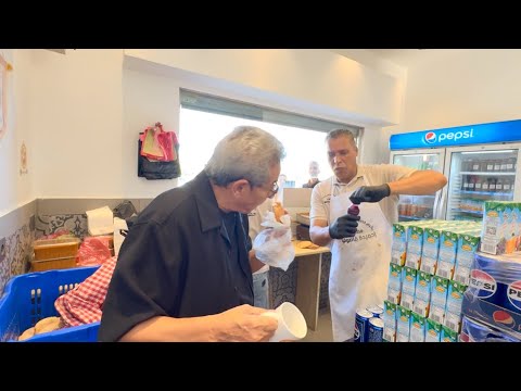 ليبيا في بنغازي فطرنا فاصوليا