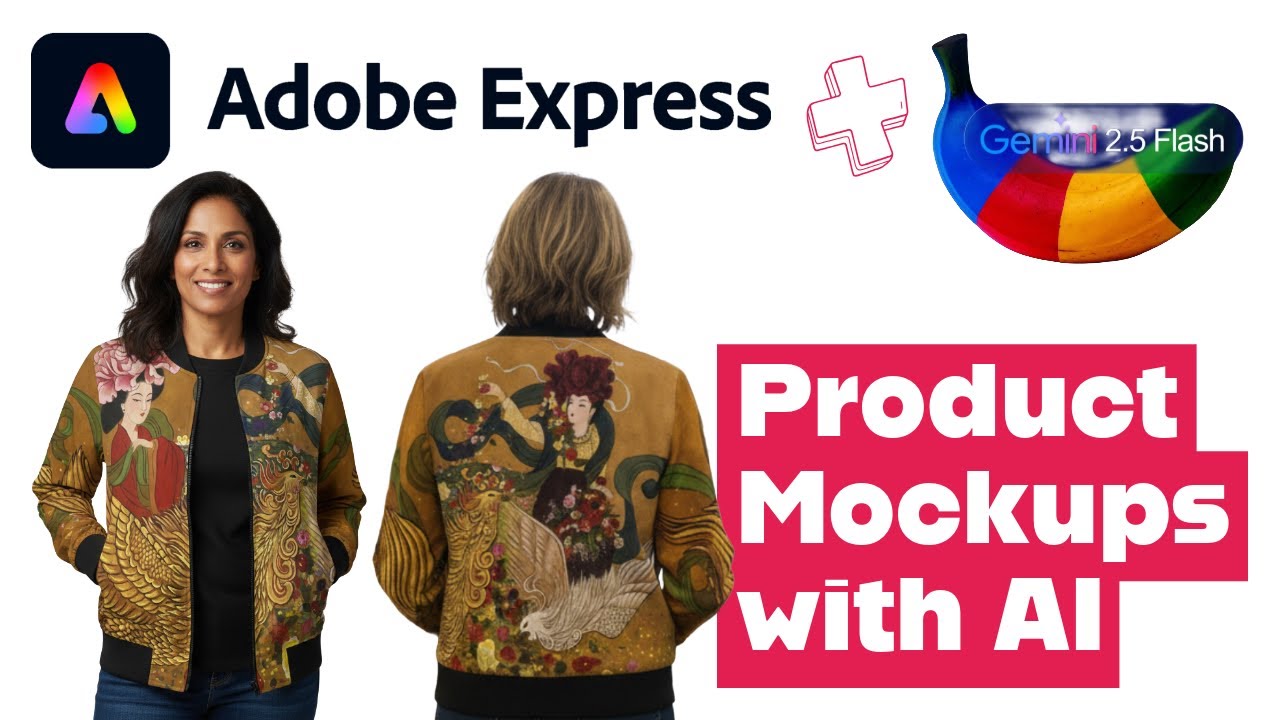 How to Create Product Mockups with AI | Gemini 2.5 Flash (Nano Banana ...