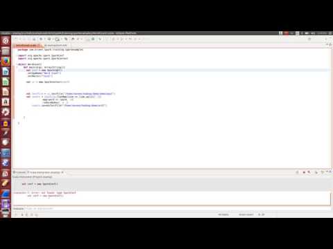 how to start with spark eclipse maven project