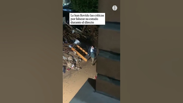 Críticas a Iker Jiménez al pillar uno de sus reporteros falseando en directo la realidad de la #dana