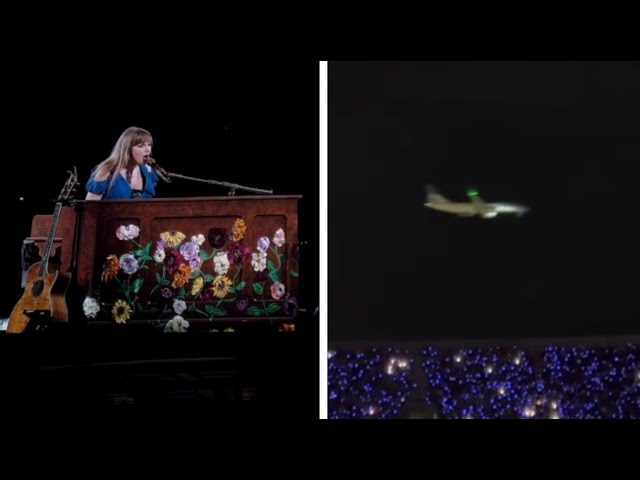 Taylor Swift Moment Flying Plane Matched ‘Labyrinth’ Lyrics class=
