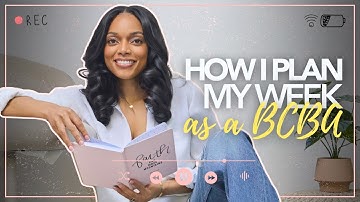 My Weekly Schedule as a BCBA: How I Manage My Time Without Burning Out