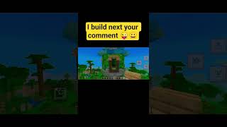 Minecraft building challenge next video comment