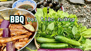 Đại Tiệc Nướng | Ốc Bưu Nướng Tiêu Xanh | Sườn Heo Nướng Sa Tế | Chân Gà Nướng Sa Tế 🔥| Huy Hay Hỏi 