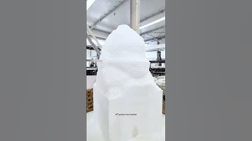 5-Axis CNC Router vs Hand-Carving — Foam Sculpture Test #5AxisCNC #FoamSculpture #CNCPrototypes#cnc