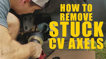 REMOVE STUCK CV AXELS EASY