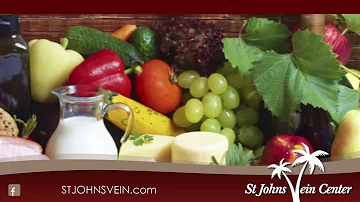 What foods help get rid of varicose veins?