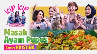 Merdunya Cengkok Dangdut KRISTINA Sambil Masak Ayam Pepes!