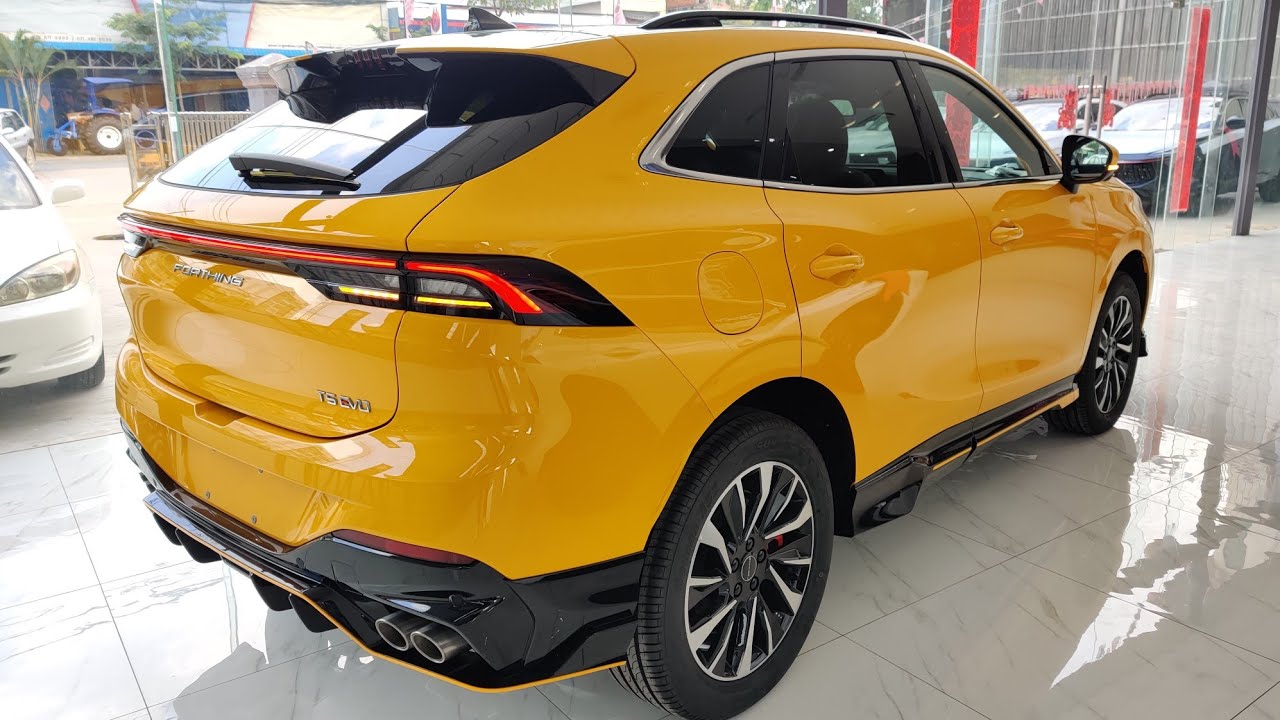 2023 FORTHING T5 EVO Luxury Yellow Color First Look !! YouTube