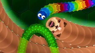 WORMAX.IO WORLD'S BEST INVISIBLE TAKEDOWN TOP PLAYER HIGHSCORE GAMEPLAY | Games Like Slither.io! screenshot 5