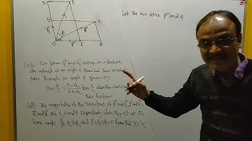 Statics, Lecture 4||B SC 5th Semester||Mathematics (Honours)MAT-HE-5026: Mechanics by Ramen Ch Deka