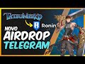NOVO AIRDROP DA RONIN NO TELEGRAM?! TATSUMEEKO, LUMINA HUNT!