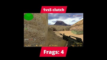1vs5 clutch #6k #clutch #headshot #beast #beastmode #insane #nostalgia #cs16 #counterstrike