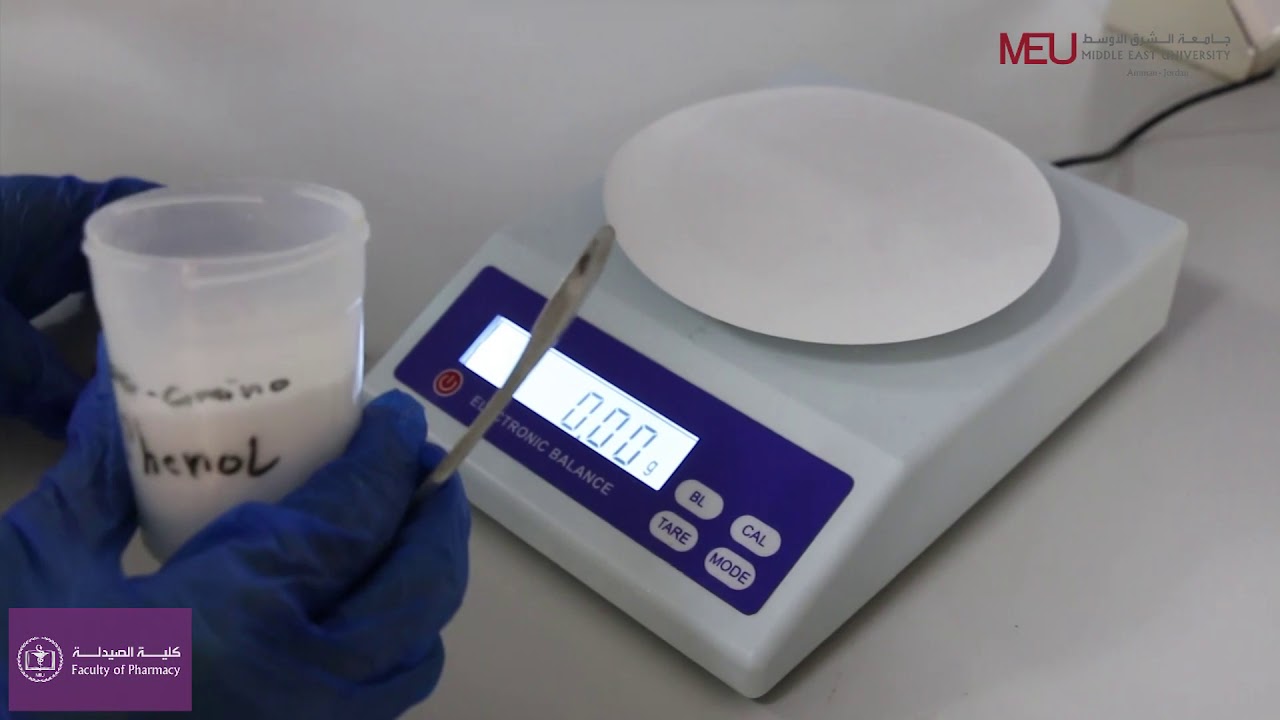 Medicinal Chemistry Lab - Synthesis of Paracetamol