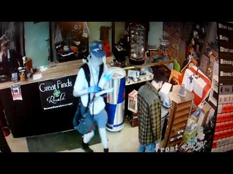 WE have the Coolest Mailman. Caught on Tape in our back lot, WHAT ARE THEY DOING?