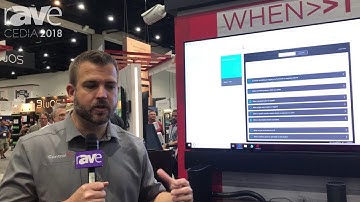CEDIA 2018: Control4 Explains When%3E%3EThen Home Automation Application with Alexa Capabilities