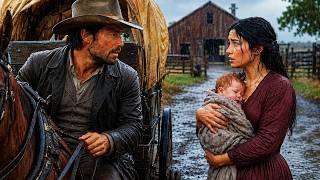 A Widowed Rancher Stopped for a Mother and Baby in the Rain… She Said 'May We Sleep in Your Barn'