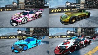 Screamer 4 Players Split Screen Gamplay
