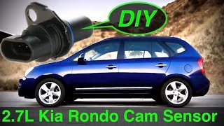 DIY Cam Position Sensor Kia Rondo 2.7L V6 P0346
