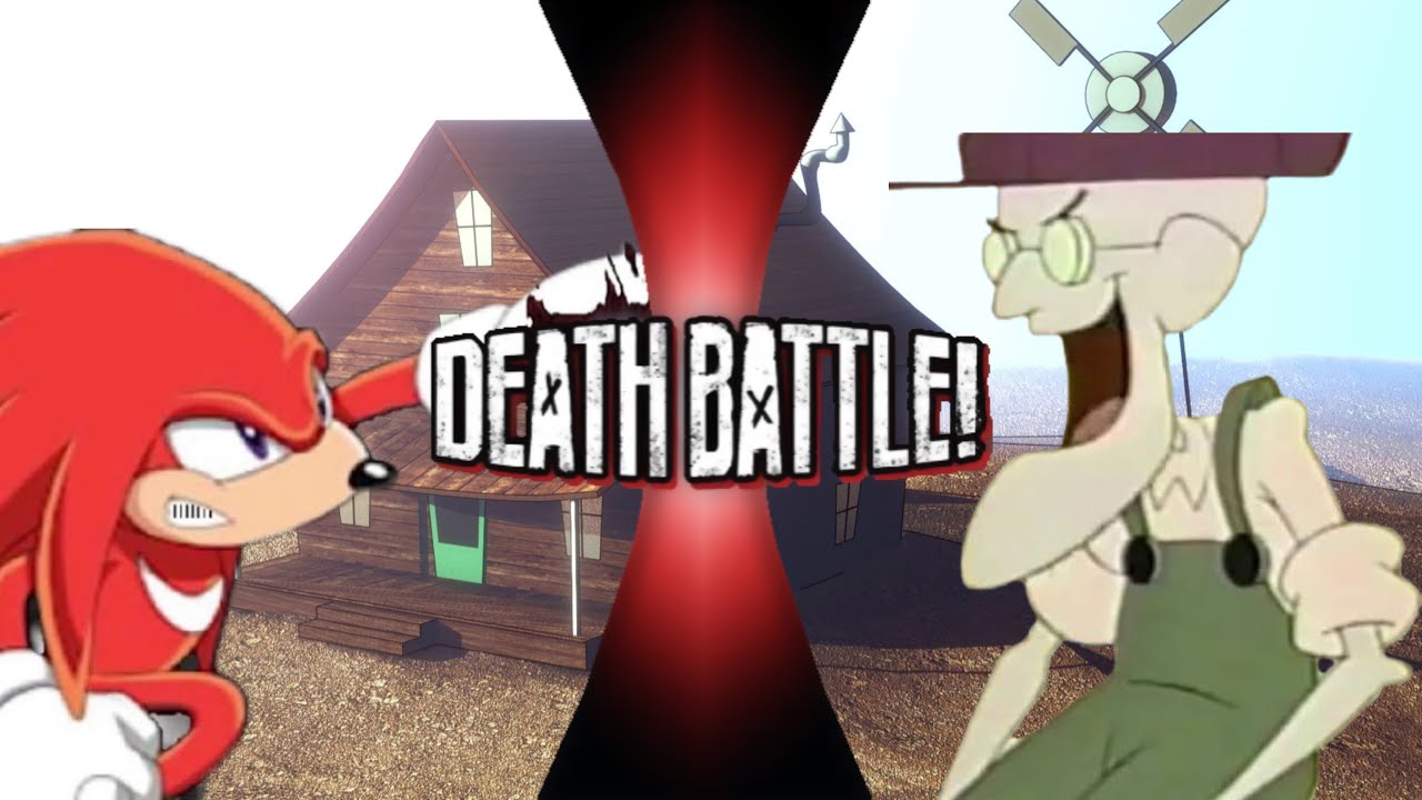 death battle trailer knuckles the echidna vs eustace bagge - YouTube