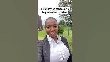 First day of school of a Nigerian law student #vlog #nigerian