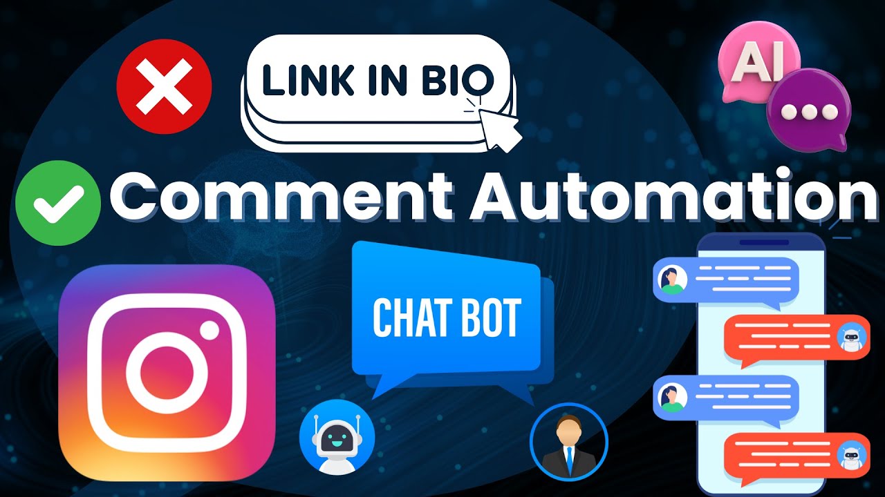 Instagram Comment DM Automation Chatbot Replacing Link in Bio To Boost ...