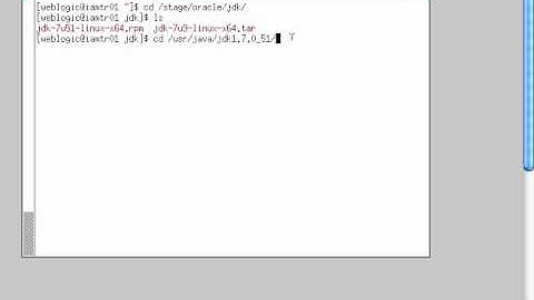 1. WebLogic Server Install JDK (Java) for WebLogic Server .