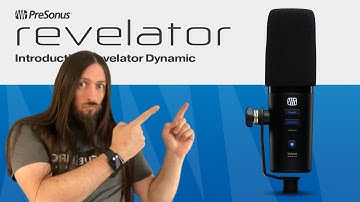 PreSonus Revelator Dynamic Microphone Example