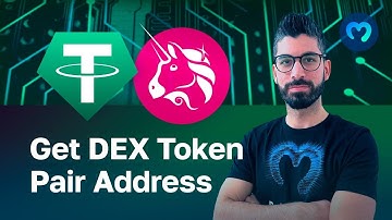 Get Decentralized Exchange Token Pair Address | Moralis Web3 Documentation