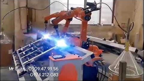 GIẢI PHÁP TỰ ĐỘNG HOÁ - ROBOT HÀN GIÀN GIÁO H