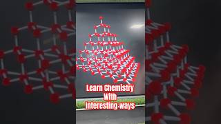 Learn Chemistry 🧪with interesting 🤔ways #chemistry #viral #solid_state_class_12th_chemistry
