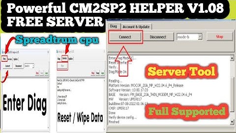 All Spreadtrum Android Phones Diag Enable One click || CM2SP2 helper v1.08 💪