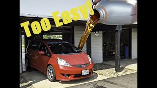 2009 Honda Fit Oil Change