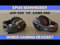 Epos Sennheiser GSP 500 vs GAME ONE Gaming Headset Wired Open Back plus GSX 1000 Review