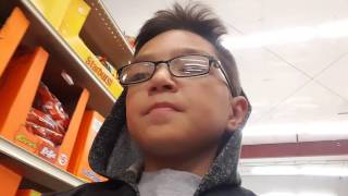 shopping at family dollar
