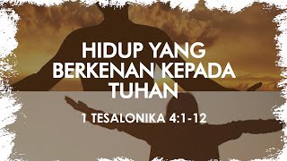 Hidup yang berkenan kepada Tuhan | Renungan Pagi