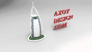 Burj Al Arab 3D Design