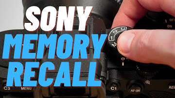 Change Settings FAST! Sony Memory Recall Tutorial || Sony a7R V, a7 IV, a7S III