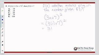 2015 16 ACT Math 05