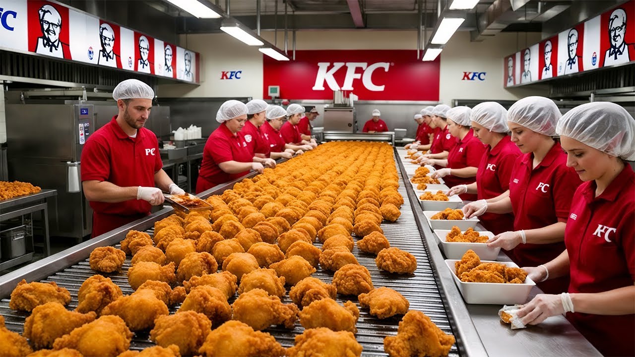 Inside KFC | The Secret Process Behind Legendary Fried Chicken | The ...