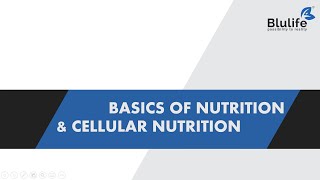 Basics of Nutrition & Cellular Nutrition screenshot 1