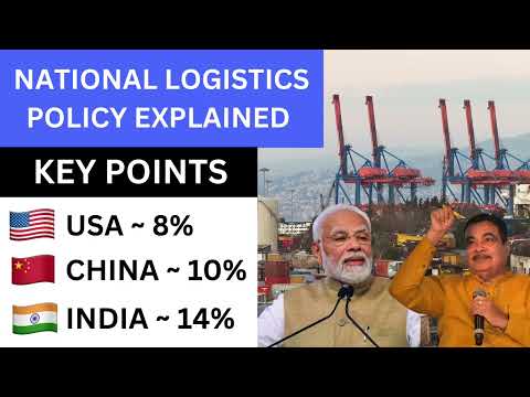 National Logistics Policy explained in 3 minutes | Sagarmala | Bharatmala | PM Gati Shakti | Lrnin