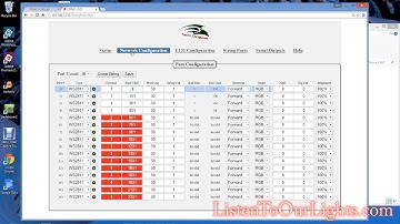 Falcon F16v2 Web Configuration