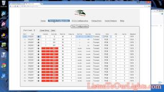 Falcon F16v2 Web Configuration