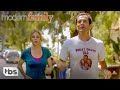 Claire and Phil Race Each Other (Clip) | Modern Family | TBS