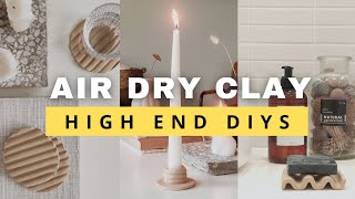 Aesthetic + Easy AIR DRY CLAY Ideas | Best Air Dry Clay DIY Projects That Look High End