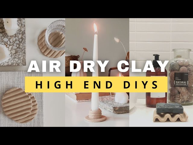 16 Air Dry Clay Ideas